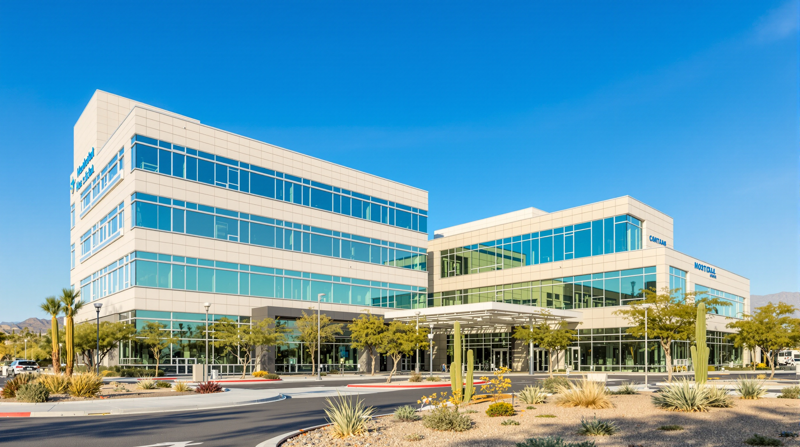 Modern healthcare facility in the Coachella Valley